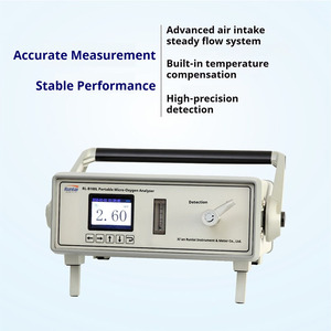 Runlai Professional B100L Portable Oxygen O2 Gas Analyzer Digital LCD Display Customizable Oxygen Detector - Product Image 2