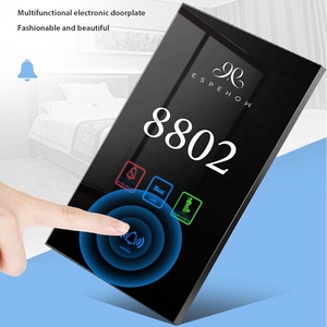 Smrat Led Touch Door Plate Signs Electronic Doorplate Latest Design With Room <strong>Number</strong> For Hotel - Product Image 5