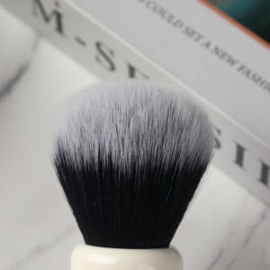 YAQI 26mm kaba karmaşık beyaz tıraş fırçası smokin düğüm erkekler için - Product Image 3