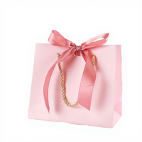 Portable Gold-embossed Printed Gift Carry Paper Bags Package Craft Package