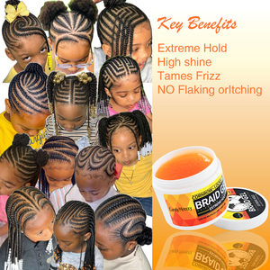 Bán Buôn Tùy Chỉnh Bện Gel OEM Thương Hiệu Riêng Hữu Cơ Sức Mạnh Giữ Bện Gel Tỏa Sáng Bện Gel 24 Giờ Đầy Đủ Ngày Ổ Khóa Bện Gel - Product Image 5