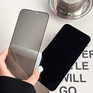 Protector de Pantalla de Vidrio Templado de Privacidad 2.5D con Placa Base para iPhone 16, Cobertura Total Premium para i18pro 2024 - Product Image 3