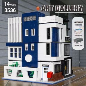Mould King 16043 3536PCS Serie Street View, Maqueta de Bloques de Construcción del Museo del Arte, Juguete Educativo Técnico, <span class=keywords><strong>Regalo</strong></span> Festivo - Product Image 6
