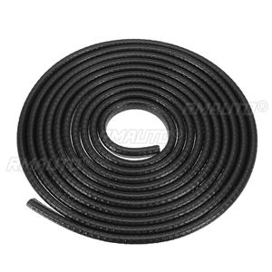 Bande de protection universelle en caoutchouc anti-rayures de 4 m pour portières de voiture, profilé de garniture de protection en U, autocollant de portière de voiture - Product Image 3