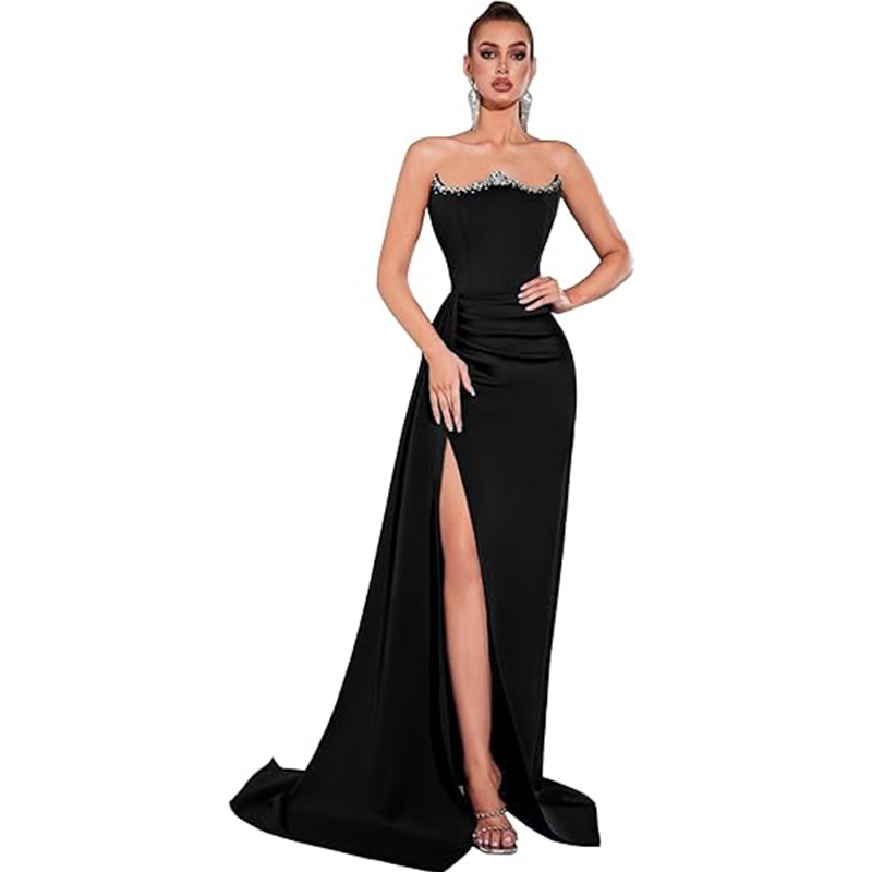 Off the shoulder Sequined Mermaid Wedding