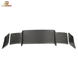 Kit de Carrocería Estilo B para G Wagon G63 G500, Clase G W464 Año 2019, de Fibra de Carbono Seca, Incluye Capó, Alerón de Techo, Alerón Trasero y Cubierta de Neumático Trasero - Product Image 3