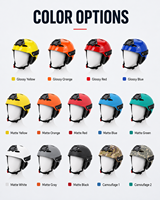 Casque de sauvetage aquatique professionnel, coque en ABS, réglable, pour rafting et kayak, avec support pour caméra