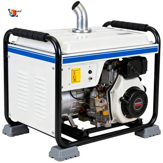 Manufacturers Portable Open Type 3KW 5KW 6KW 8KW Diesel Generators for Households 220V/380V 50HZ