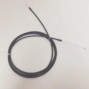 Cable de freno de bicicleta MTB universal, cable interior de acero inoxidable con carcasa, cable de freno de doble cabeza