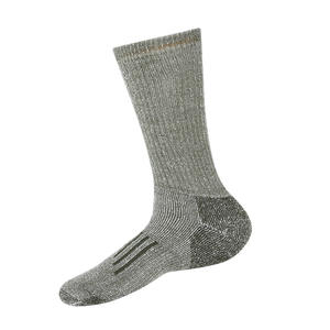 Chaussettes d'hiver pour hommes en laine mérinos de style tapis nord-américain, épaisses, antibactériennes, élastiques, entièrement en tricot bouclé, tricotage grossier à 108 aiguilles - Product Image 3