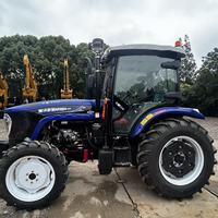 Tracteur agricole multifonction LOVOL M1204 120 CV à 4 roues motrices, machinerie agricole complète avec accessoires