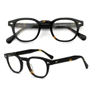 高品质醋酸板眼镜框眼镜复古风格粉色白色黄色棕色橙色镜框颜色