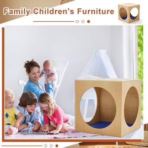 Ensemble de cubes de lecture confortables Lechao avec tapis de repos doux de 30x30x30 pouces - Mobilier de classe préscolaire en métal pour l'école à domicile et la garderie - Product Image 6