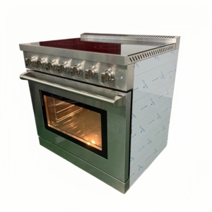 36 pulgadas 5.5 pies cúbicos Horno de Inducción Independiente con Convección y Freír con Aire, 5 Elementos de Inducción e Indicador Luminoso - Product Image 6