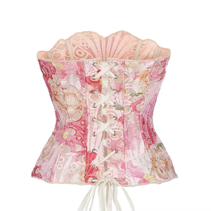 زي مشد وردي مشد بالدانتيل بدون حمالة - Product Image 3