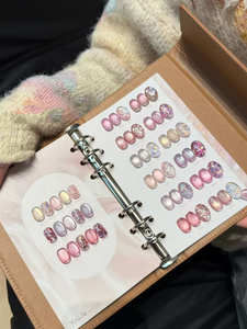 Euro 2026 Nouveau Gel de vernis à ongles effet œil de chat, perles de verre et petites bulles, 24 couleurs, blanc, violet eau bouillie, effet <span class=keywords><strong>aurore</strong></span> œil de chat - Product Image 6