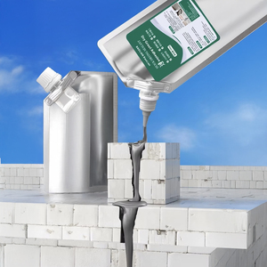 Mortier d'injection polyurée à prise rapide, caoutchouc liquide pour scellement des fissures et des joints de béton, étanchéité moderne pour toitures et murs, revêtement de scellement pour carrelage - Product Image 1