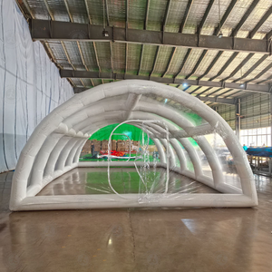 Cubierta Inflable para <span class=keywords><strong>Piscina</strong></span>, Cubierta Impermeable para <span class=keywords><strong>Piscina</strong></span>, Domo Inflable en Forma de Arco, Toldo Transparente para Piscinas al Aire Libre - Product Image 6