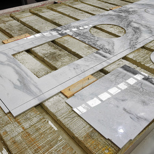 Hualong máy móc HKNC-560 + Ý <span class=keywords><strong>CNC</strong></span> đá cắt thạch anh đá cẩm thạch Countertop chế biến <span class=keywords><strong>5</strong></span> trục cầu đã thấy máy với router - Product Image 5