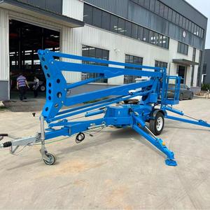 L-417 Nacelle élévatrice automotrice télescopique articulée remorquable électrique de 20 m pour travaux en hauteur - Product Image 6