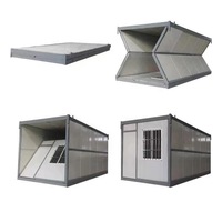 Conteneur pliable modulaire préfabriqué en acier de 20 pieds pour la vente en gros en Chine
