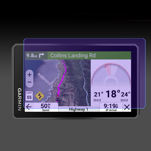 Protecteur d'écran anti-explosion, Film de protection d'empreintes digitales pour Garmin <span class=keywords><strong>Zumo</strong></span> XT3 <span class=keywords><strong>XT</strong></span> XT2 Tread2 R7M Dezl RV890 Pkw-Navi GO Classic - Product Image 1
