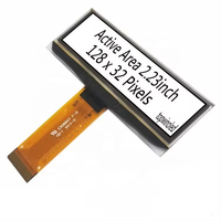 Layar OLED berkualitas terbaik 2,23'' 2,23 inci SSD1305 128x32 panel layar OLED kecil layar OLED SPI i2c