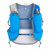 Sac à dos de course léger personnalisé OEM avec 2 bouteilles souples pour la course en trail, la randonnée et le marathon