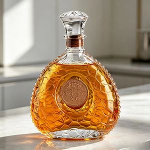 Botella de vidrio vacía de 750 ml con material blanco de alta calidad, adecuada para whisky, <span class=keywords><strong>vodka</strong></span> y bayas de junipa. Se puede personalizar con un logotipo - Product Image 2