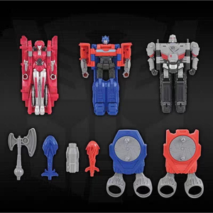 TAKARA TOMY Transformers ONE OCR-01 Set <span class=keywords><strong>de</strong></span> 3 Figuras Optimus Prime Megatron Elita-1 Spin Changer Figura <span class=keywords><strong>de</strong></span> Acción Robot Juguetes Coleccionables - Product Image 3