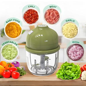 Wholesale Stainless Steel <strong>Mini</strong> Kitchen Multifunction Fruit &amp; Vegetable Cutter Chopper Easy Electric Plastic <strong>Tool</strong> - Product Image 2