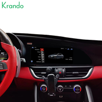 Autoradio Android 10,25'' pour Alfa Romeo Giulia 2016-2024, système de navigation GPS, système multimédia, CarPlay sans fil, 4G