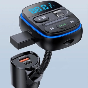 HG-transmisor de fm T77 con bluetooth, 7 colores, compatible con cargador rápido QC3.0 de 18W, producto más nuevo - Product Image 4