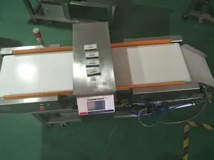 High Sensitive Food Packaging Industry Line Metal Detector Machine With Rejection Function