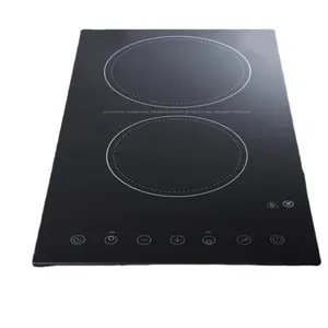Heat resistant black ceramic glass for induction cooker gas stove