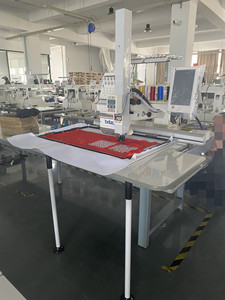 レーザー刺繍機9/12/15色/針/糸大きな刺繍サイズコンピュータ刺繍機 - Product Image 3