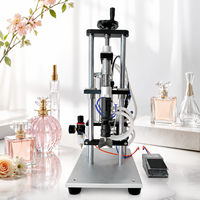 High Accuracy Single Nozzle Perfume Filling Machine Semi Automatic Air Driven Filling Equipment