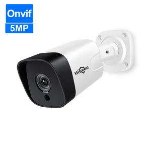 Лидер продаж, цилиндрическая Ip-камера наблюдения 5 Мп Poe, наружная камера наблюдения для дома