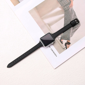 Cinturino per orologio in vera pelle di fascia alta S10 per <span class=keywords><strong>Apple</strong></span> IWatch con Design a vita piccola e transfrontaliera nuovi cinturini per Smart <span class=keywords><strong>Watch</strong></span> - Product Image 5