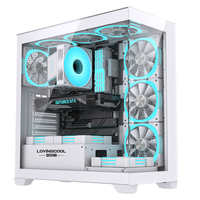 LOVINGCOOL Produk Baru Casing Komputer PC & Tower PC Chassis ATX Casing PC Mid Tower Casing Komputer Gaming