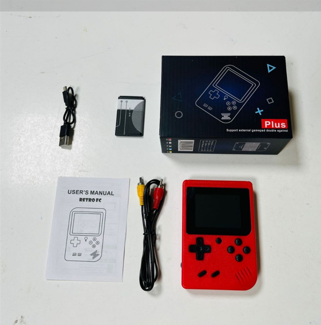 2026 Christmas Gift M8 Family TV 64G Built-in 20000 Games Stick 2 Wireless Controller Gamepad 4K HD Video Game Console