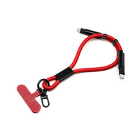 Câble de données USB C compact de 0,62 m, cordon de charge rapide de type C, câble de transfert de données haute vitesse pour téléphone et tablette Android