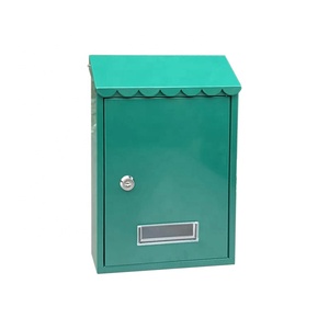 Hot Sale Metal Wall Mounted Mailbox White Color Small Mini <strong>Postbox</strong> Letter Box for <strong>Home</strong> - Product Image 4
