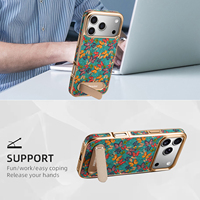 Funda Magnética para Teléfono con Soporte de Corcho Electrochapado, Compatible con Carga Inalámbrica para Apple Series 18/17/16/15/14/13, OEM/ODM Denior