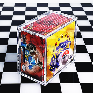 Étui en acrylique magnétique SYP pour boîte de boosters Pokémon Surging Sparks, design à coins arrondis de 6 mm, étui de protection en acrylique - sans cartes - Product Image 5