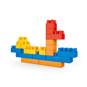 बच्चों की बिल्डिंग ब्लॉक पहेली शिक्षा भवन ब्लॉक 230 पीसी छोटे प्लास्टिक के खिलौने प्लास्टिक बाल्टी 3 + उम्र के बच्चे - Product Image 3