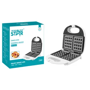 WINNING STAR ST-2121 110V Hot Sale Brot Toaster 2 Scheiben Küchengerät Waffeleisen Sand witch Maker