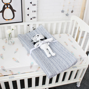 Set de coussins à <span class=keywords><strong>langer</strong></span> en Polyester biologique pour bébés, vente en gros, bon marché, qualité supérieure, 2021 - Product Image 1