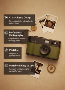 Nuovissima Fotocamera Digitale Vintage Retrò Senza Schermo da 12 MP del 2026 con Flash Xenon e Batteria al Litio ad Alta Capacità da 1200 mAh - Product Image 4