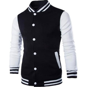 Veste de sport streetwear personnalisée pour hommes, col montant, logo frontal, saison hivernale, couleurs et tailles personnalisées, couleur unie - Product Image 5